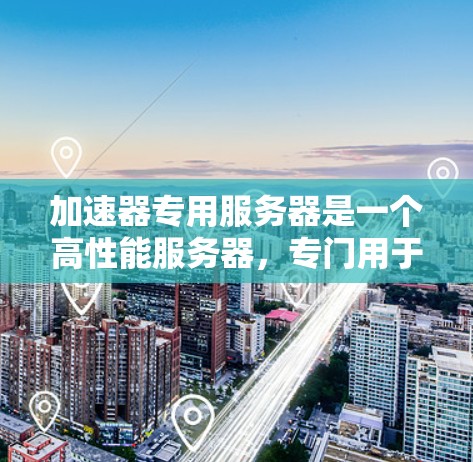 加速器专用服务器是一个高性能服务器，专门用于优化和管理加速器，提升应用程序性能。以下是其关键功能和结构的详细说明