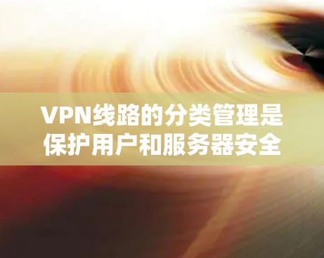 VPN线路的分类管理是保护用户和服务器安全的重要环节。以下是对VPN线路分类管理的详细总结