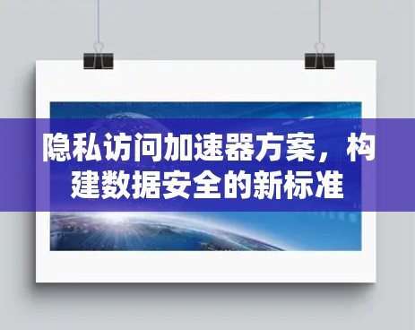 隐私访问加速器方案，构建数据安全的新标准