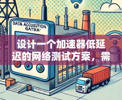 设计一个加速器低延迟的网络测试方案，需要从多个方面入手，确保测试的高效和可靠性。以下是一个详细的设计和实施方案