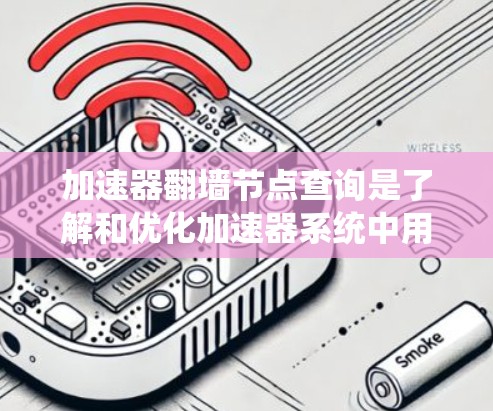 加速器翻墙节点查询是了解和优化加速器系统中用于翻墙视频流的关键步骤。以下是一些步骤和方法，帮助您进行加速器翻墙节点查询