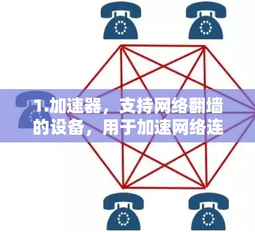 1.加速器，支持网络翻墙的设备，用于加速网络连接