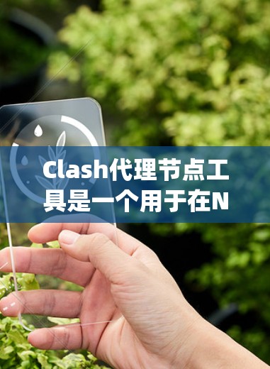 Clash代理节点工具是一个用于在Node.js环境中运行Clash代理的工具，旨在帮助开发者管理代理节点。以下是对该工具的详细说明