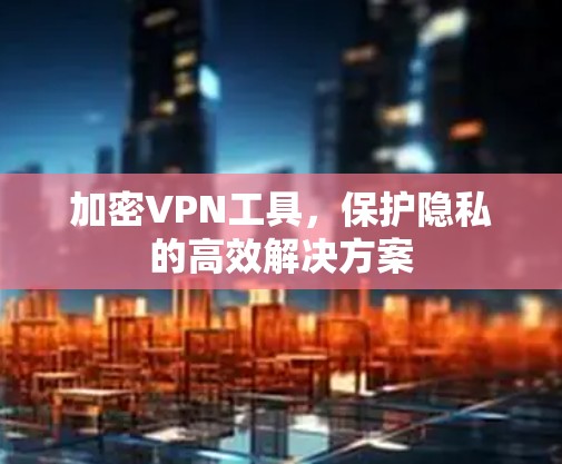 加密VPN工具，保护隐私的高效解决方案