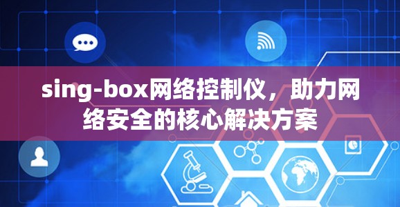 sing-box网络控制仪，助力网络安全的核心解决方案