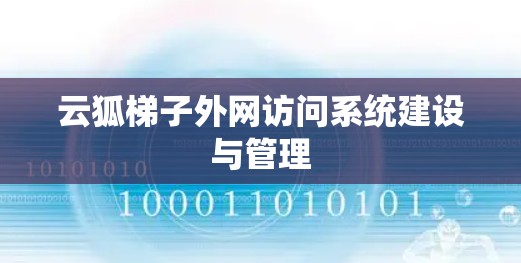 云狐梯子外网访问系统建设与管理