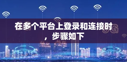 在多个平台上登录和连接时，步骤如下