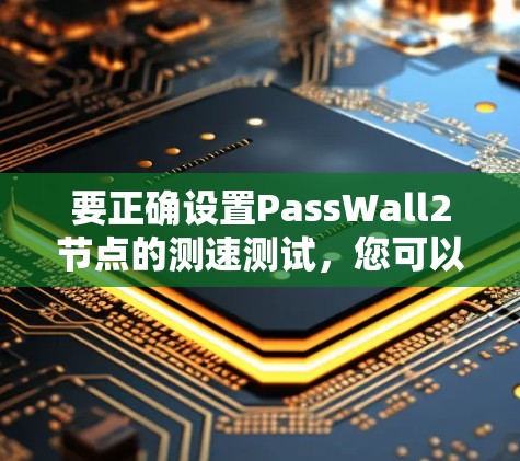 要正确设置PassWall2节点的测速测试，您可以按照以下步骤进行
