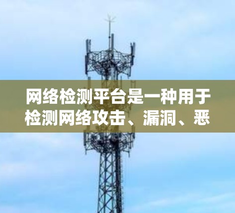 网络检测平台是一种用于检测网络攻击、漏洞、恶意软件或其他网络威胁的工具和系统。这些平台通常基于互联网数据、软件脚本、数据库等，可以自动扫描、分析和检测网络中的潜在威胁。常见的网络检测平台包括